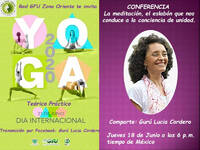 Evento Día Internacional del Yoga DIY 2020 Zona Oriente México de la RedGFU