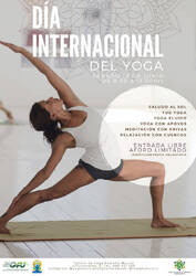 Evento Día Internacional del Yoga DIY 2021 Murcia España de la RedGFU
