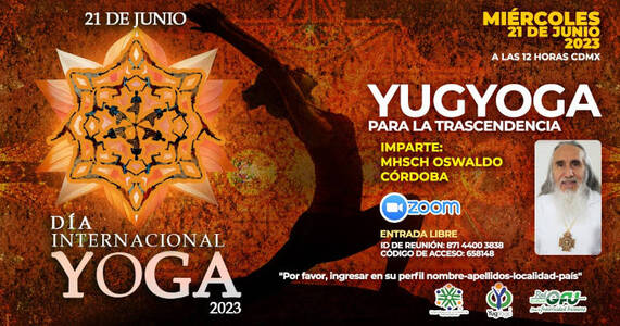 Evento Día Internacional del Yoga DIY 2023 COIPYYY Internacional de la RedGFU