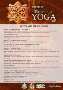 Evento Día Internacional del Yoga DIY 2023 España de la RedGFU