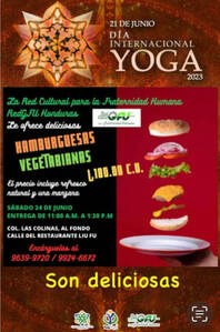 Evento Día Internacional del Yoga DIY 2023 Honduras de la RedGFU