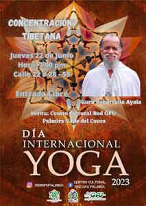 Evento Día Internacional del Yoga DIY 2023 Palmira, Valle de Cauca, Colombia de la RedGFU