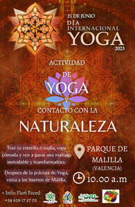 Evento Día Internacional del Yoga DIY 2023 Valencia, España de la RedGFU