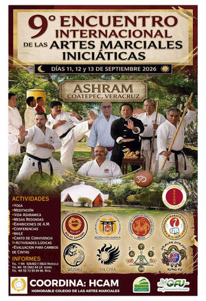 9º Encuentro Internacional de las Artes Marciales Iniciáticas 2026