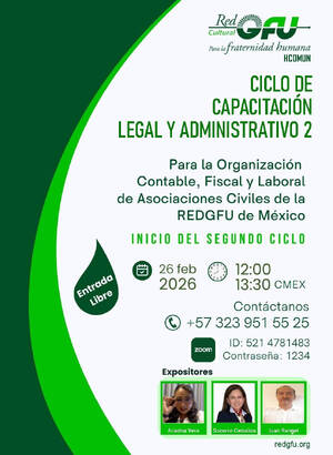 Ciclo Capacitación Legal y Administrativa 2026 por el HCOUM RedGFU