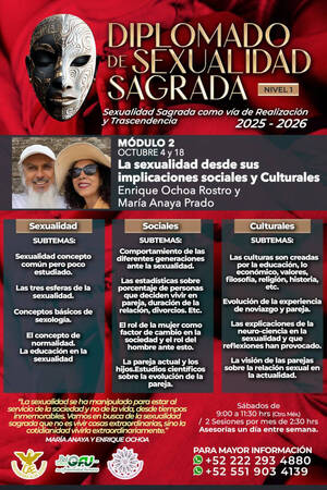 Ciclo Diplomado Sexualidad Sagrada Nivel 1 módulo 2