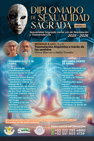 Ciclo Diplomado Sexualidad Sagrada Nivel 1 módulo 8
