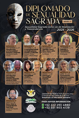 Ciclo Diplomado Sexualidad Sagrada Nivel 1 por el HCOUM RedGFU