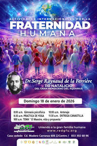 Evento Semana Fraternidad Humana 2026 Cd Madero de la RedGFU