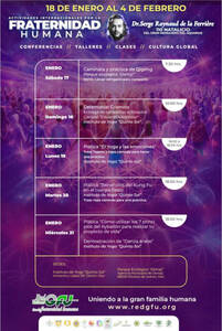 Evento Semana Fraternidad Humana 2026 Oaxaca de Juárez de la RedGFU