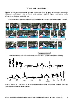 Propuesta yoga para Jóvenes